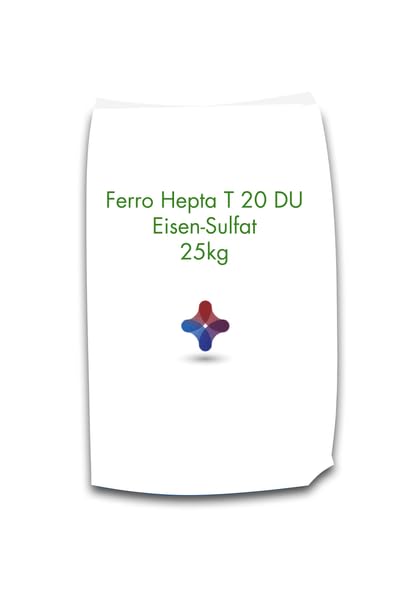 Hamann Mercatus GmbH Ferro Hepta T 20 Eisensulfat 25 kg Düngemittel