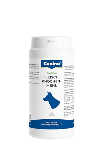 Canina Pharma CALCINA Fleischknochenmehl Vet, 250 g, 180 Stück (1er Pack)