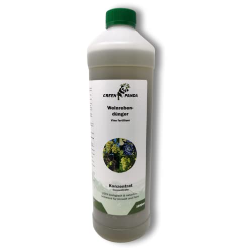 GreenPanda Weinreben Dünger flüssig - 1000ml Dünger für Weinreben - Bio...