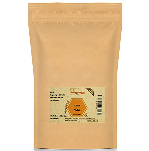 Alaun (1 kg) Kalialaun Kaliumaluminiumsulfat Kristalle Hortensien 1 kg 1000 g