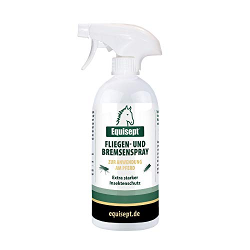 Equisept Fliegenspray Pferd & Bremsenspray für Pferde 500ml Mückenspray Pferd,...