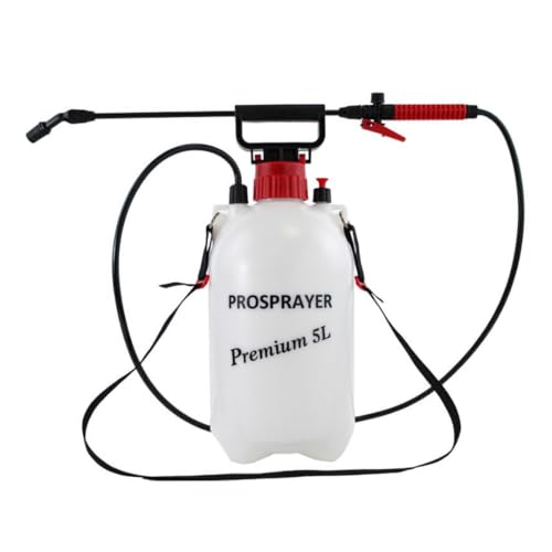 Phoenix Drucksprüher 5 Liter Profi – Gartenspritze mit Hochdruckpumpe &...