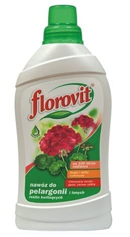 Geranien Dünger Spezial Blühdünger Für Hängende Pelargonien 50L Gießwasser...
