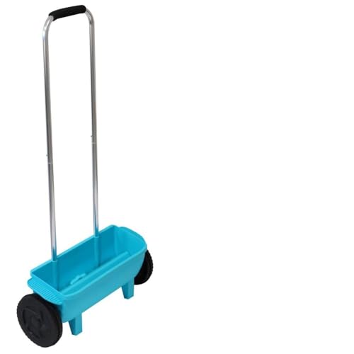 Streuwagen 12L Handstreuwagen Saatgut Dünger Streusalz 45cm Streubreite