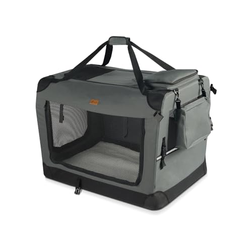 VOUNOT Hundebox faltbar, Transportbox Katze Hunde, Hundetasche, Oxford-Gewebe,...