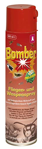 Kerbl 299734 Bomber 600 ml Aerosolspray gegen Fliegen und Wespen
