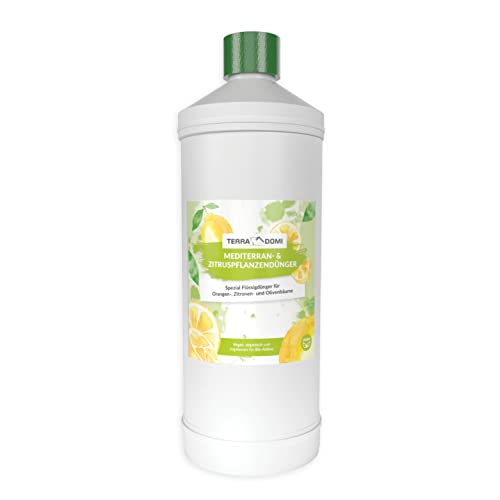 TerraDomi Mediterran- & Zitruspflanzendünger | Spezial Flüssigdünger für...