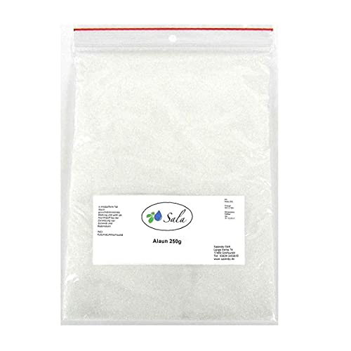 Sala Alaun Kalialaun Kaliumaluminiumsulfat Ph. Eur. 250 g Beutel