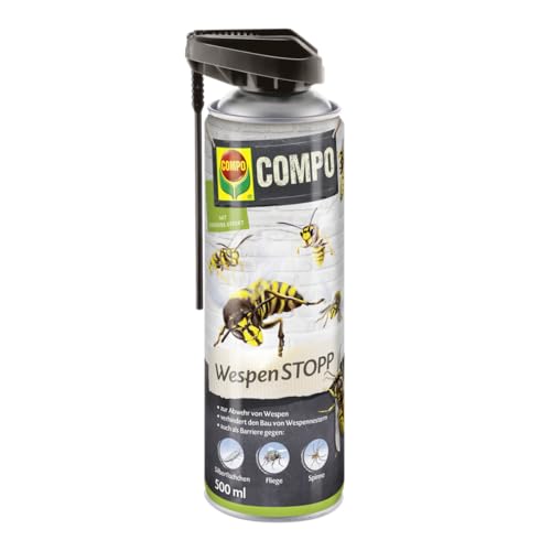 COMPO WespenSTOPP – Wespenspray mit Sprührohr – wirkt gegen Wespen und...