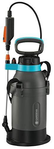 Gardena Drucksprüher 5 l Plus: Drucksprühgerät mit integrierter Trittfläche,...