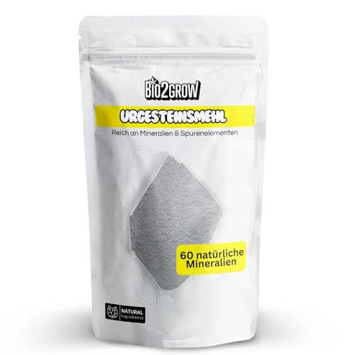 Bio2grow Urgesteinsmehl 1KG - Bodenverbesserer & Pflanzenstärkung - Natürlich...