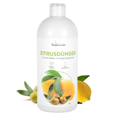 Rasenmax Zitrusdünger - Dünger für Zitronenbaum und Olivenbaum,...