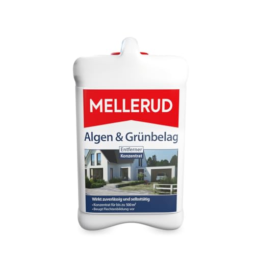 MELLERUD Algen & Grünbelag Entferner | 1 x 2,5 l | Effizientes Reinigungsmittel...