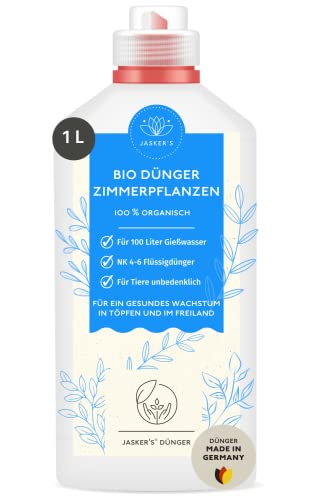 Bio Zimmerpflanzen Dünger flüssig 1 L - 100% Tierfreundlich & Bio...