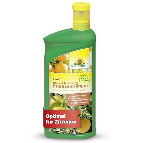 Neudorff Azet Zitrus- & Mediterran PflanzenDünger – 100% natürlicher Bio...