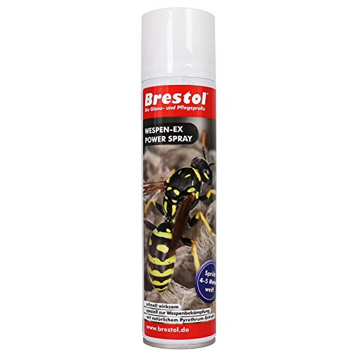 WESPEN-EX Power Spray 400 ml -- Wespenspray Pyrethrum Insektizid Wespenschaum...