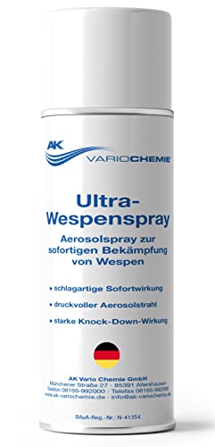 ULTRA Wespenspray mit schlagartiger Sofortwirkung I druckvoller 6m Strahl für...