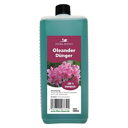 Oleander Dünger flüssig - Oleanderdünger für mediterrane Pflanzen Flora...