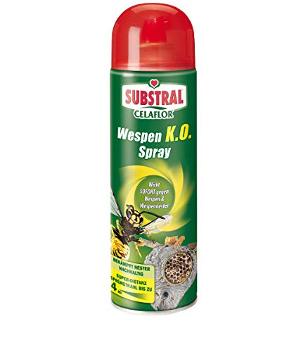 Substral Celaflor Wespen K.O. Spray, gegen Wespe und Wespennest, Super-...