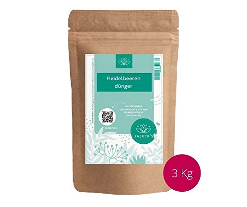 Jasker's Heidelbeerdünger, 3 Kg | für gesunde und schmackhafte Früchte