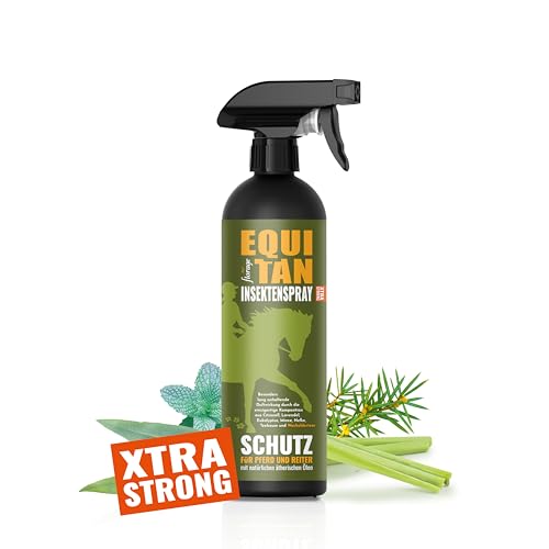 florage EQUITAN 500ml Insektenschutz Pferd Xtra Strong mit Wacholderteer, gegen...