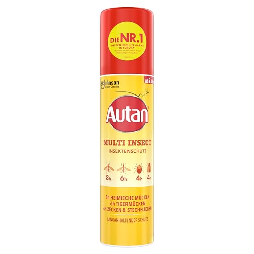 Autan Multi Insect Spray, Multi-Insektenschutz vor Mücken, Stechfliegen und...