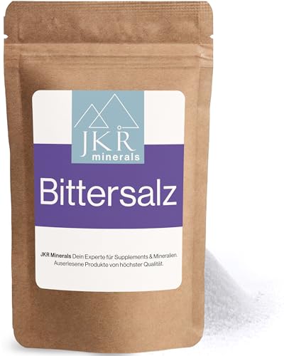 JKR Spices Bittersalz 500g | Epsom Salz in Lebensmittelqualität | Magnesium...