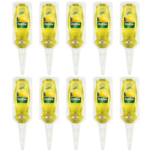 Chrysal Zitruspflanzen Vitalkur - 10x 30 ml Gebrauchsfertige Dünger für alle...