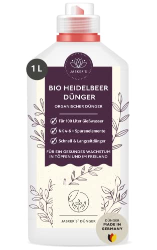 Bio Heidelbeer-Dünger flüssig 1 L - 100% Tierfreundlich & Bio Obstdünger -...