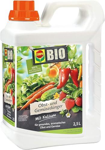 COMPO BIO Obst- und Gemüsedünger, Dünger für alle Obst- und Gemüsesorten,...