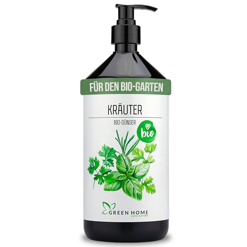 Green Home BIO Kräuter Dünger 1 Liter. Kräuterdünger flüssig mit...
