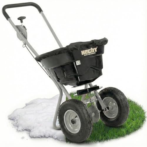 HECHT Streuwagen – Düngestreuer – flexible Streubreite – 29 Liter / 36 kg...