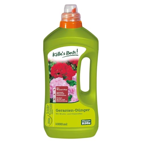 Geranien-Dünger 1 l, Flüssigdünger für Geranien, Düngemittel, Düngung,...