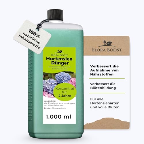 Flora Boost Hortensien Dünger Flora Boost 1000ml I Für bis zu 200L Gießwasser...