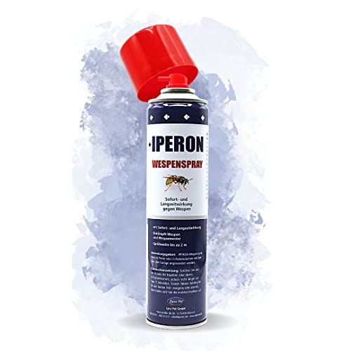 Iperon® 4 x 400 ml Wespenspray Abwehrspray Wespenschutz Insekten Schädlinge