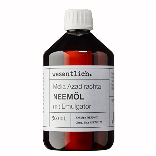 Neemöl mit Emulgator 500ml - fertig gemischt für sofortige Anwendung von...