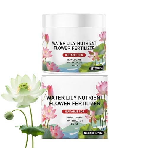 Dünger Für Wasserlilie - Spezieller Nährstoff-Komplex | Langzeit-Düngers...