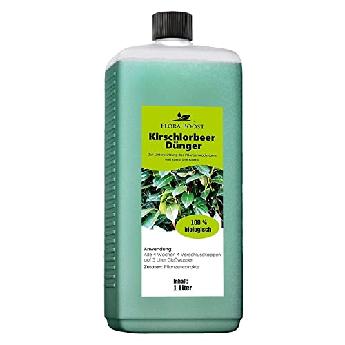 Flora Boost Kirschlorbeerdünger flüssig - Flüssigdünger - Dünger für...