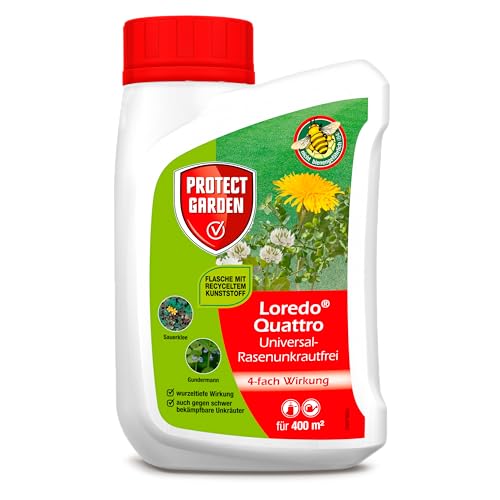 PROTECT GARDEN Universal-Rasenunkrautfrei Loredo Quattro Rasen-Unkrautvernichter...