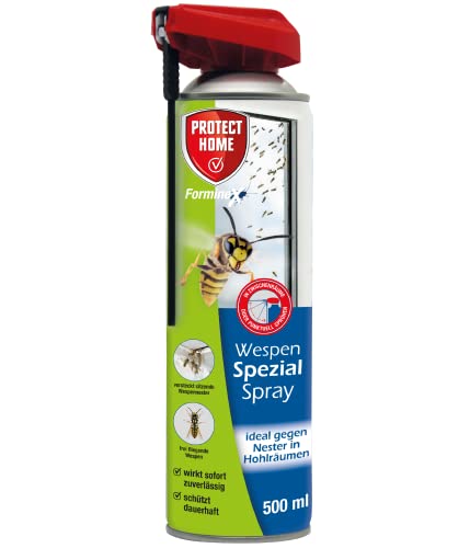 PROTECT HOME FormineX Wespen-Spezialspray, Wespenspray mit K.O.- und...