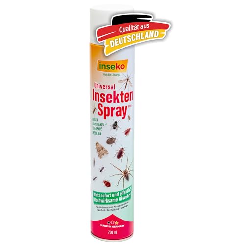 inseko Insekten Spray Universal - 750ml Ungezieferspray für Wohnung - effektive...