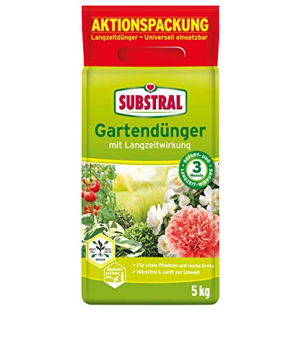 Substral Gartendünger mit Langzeitwirkung für Obst, Gemüse, Blumen,...