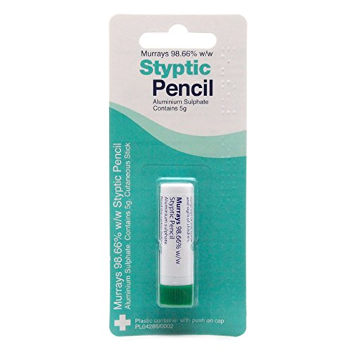 Safe & Sound Murrays 98,66% w/w Styptic Pencil Aluminiumsulfat. Enthält 5 g