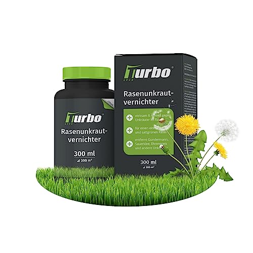 Unkrautvernichter Rasen 300ml, extra stark, Löwenzahn und Klee Vernichter,...