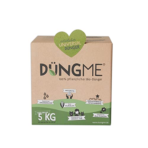 DÜNGME Bio Universaldünger mit Langzeitwirkung, 100% pflanzlich & Bio, 5 kg...