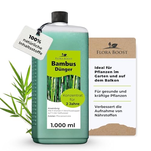 Flora Boost Bambus Dünger Flora Boost 1000ml I Für bis zu 200L Gießwasser I...