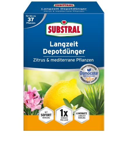 Substral Langzeit Depotdünger für Zitrus & mediterrane Pflanzen, z.B....