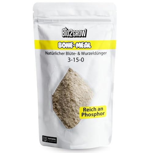 Bio2grow Bonemeal 500g – Organischer Knochenmehl Dünger für Pflanzen, Reich...