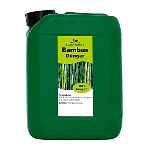 Konfitee Bambus Dünger Flora Boost 5000ml I Für bis zu 1000L Gießwasser I...