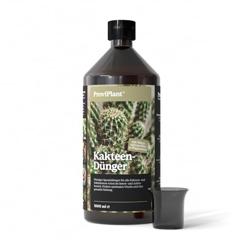 ProviPlant Kakteen Dünger – 1 Liter Spezialdünger Kakteen- und...